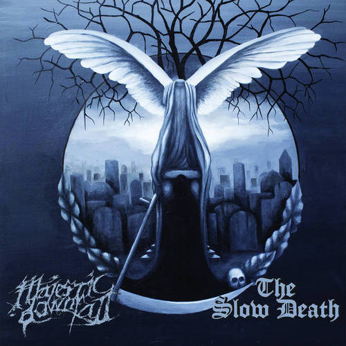 MAJESTIC DOWNFALL / THE SLOW DEATH - Split -CD