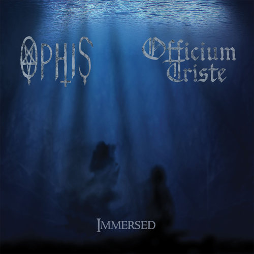 OFFICIUM TRISTE / OPHIS - Immersed - 12''LP PRE-ORDER (TRANSPARENT BLUE/WHITE SPLATTER)