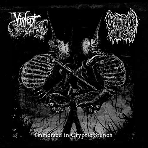 VIOLENT SCUM / COFFIN CURSE - Immersed in Cryptic Stench - CD