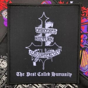 Darkened Nocturn Slaughtercult - The Pest Called Humanity patch