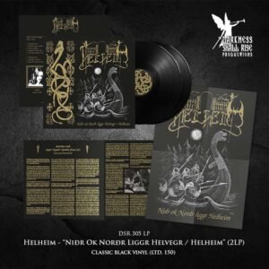 Helheim - Niðr ok Norðr liggr Helvegr / Helheim 2LP (Black)