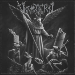 Incantation ‎- Upon The Throne Of Apocalypse LP (Black with Silver/White splatter)