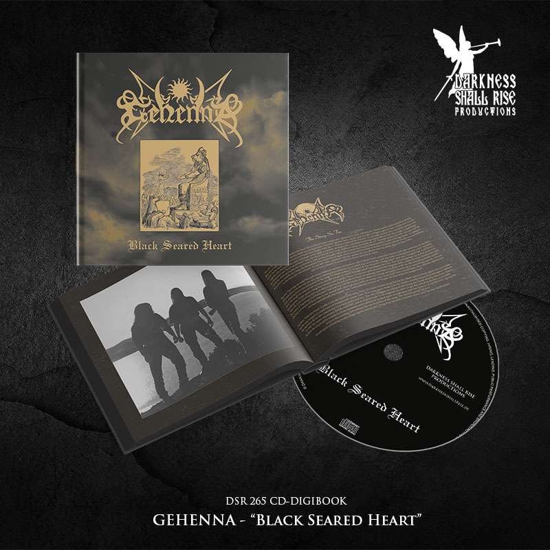 Gehenna – Black Seared Heart Digibook-CD – Archaic Sound